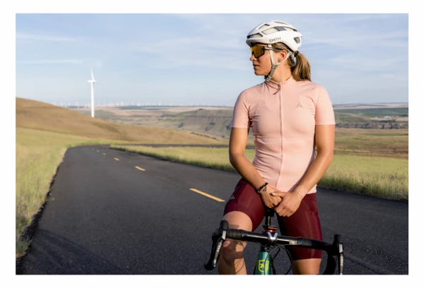 Maillot Femme Manches Courtes 7Mesh Horizon Sun-Rose – Image 6