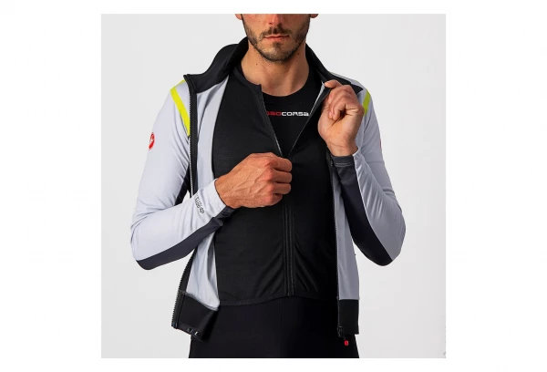 Veste Castelli Alpha RoS 2 Light Gris / Vert – Image 5