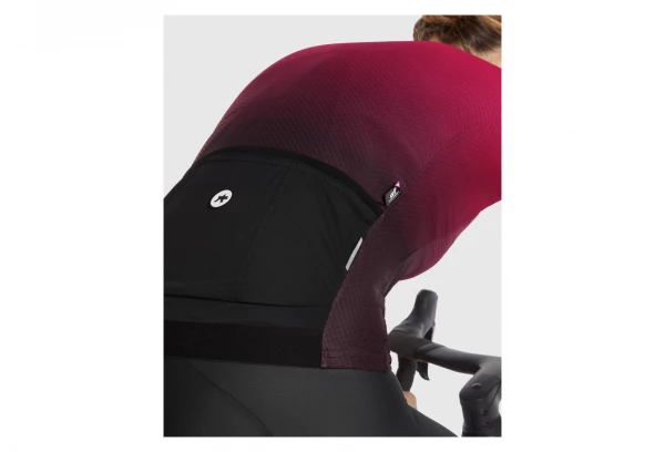 Maillot Manches Courtes Femme Assos UMA GT C2 Shifter Bolgheri Rouge – Image 9