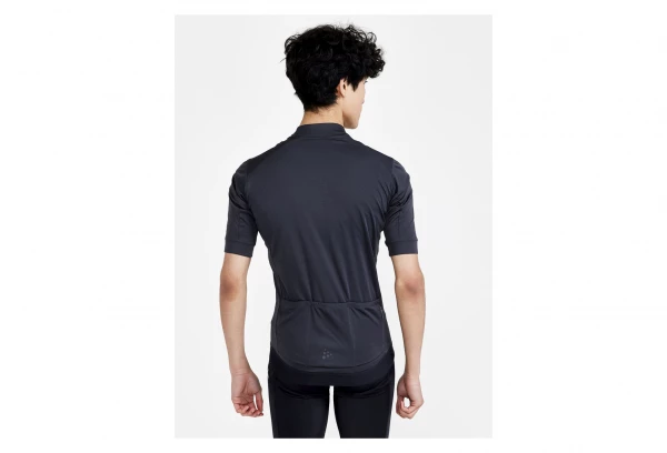 Maillot Manches Courtes Craft Essence Bike Gris Rose – Image 2