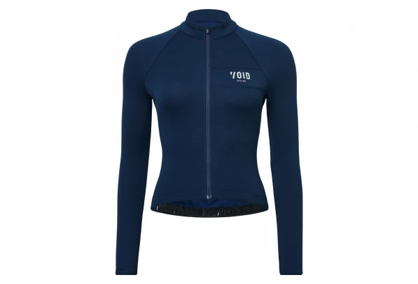 Maillot Manches Longues Manches Longues Void Merino Bleu