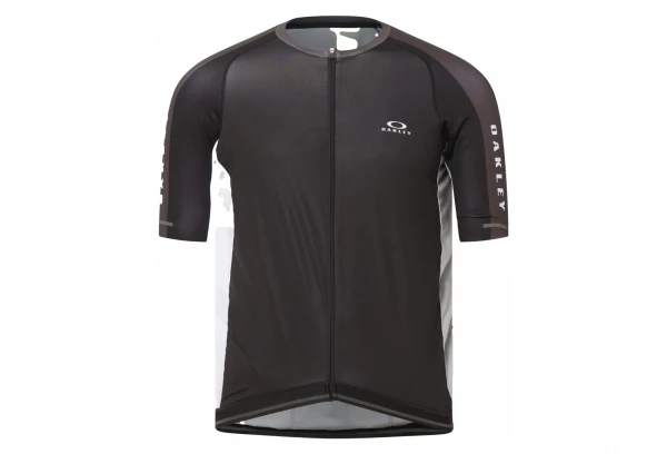 Maillot Manches Courtes Oakley Icon 2.0 Noir/Blanc