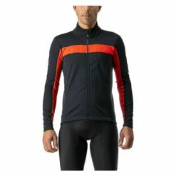 Veste Castelli Mortirolo VI Noir / Rouge