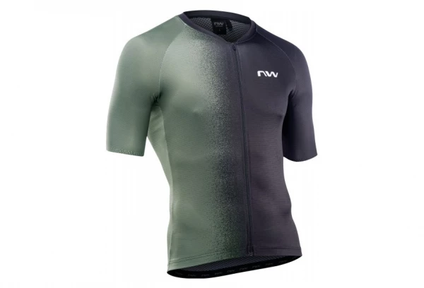 Maillot Manches Courtes Northwave Blade Vert/Noir
