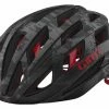Casque Route Giro Helios Spherical MIPS Noir Gris Rouge Mat 2022