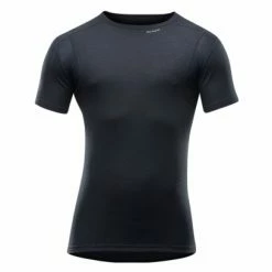 T-Shirt Merinos Devold Hiking Noir