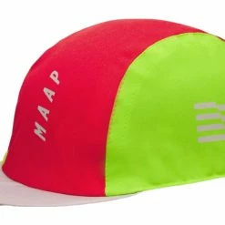 Casquette MAAP Emblem Citron Vert Vert / Rouge