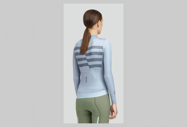 Maillot Manches Longues Femme MAAP Emblem Pro Hex Vapor Bleu – Image 2
