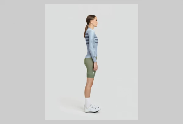 Maillot Manches Longues Femme MAAP Emblem Pro Hex Vapor Bleu – Image 5