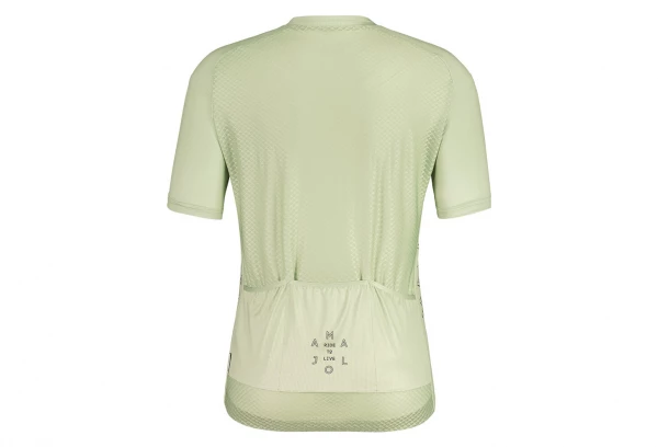 Maillot Manches Courtes Maloja TeseroM. 1/2 Breeze Pastel Pine Vert Clair – Image 2
