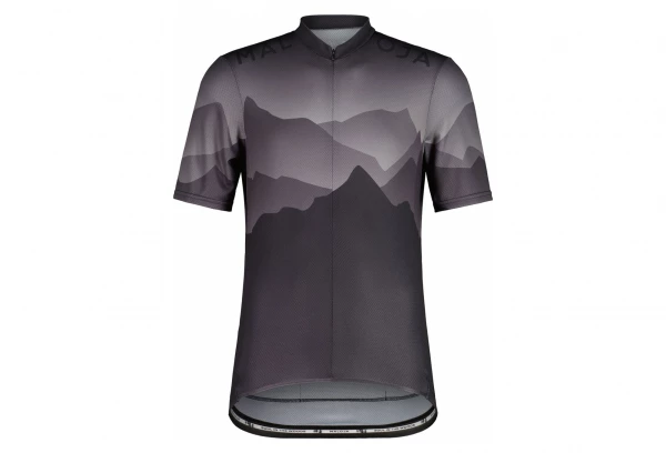Maillot Manches Courtes Maloja PinzagenM. 1/2 Moonless Noir