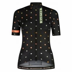 Maillot Manches Courtes Femme Maloja SimilaunM. 1/2 Moonless Noir