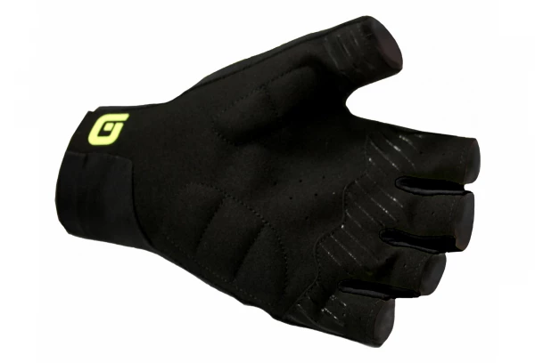 Gants Courts Alé Velocissimo Noir/Jaune Fluo – Image 2