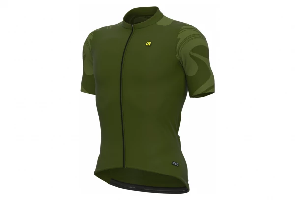 Maillot Manches Courtes Alé Artika Vert
