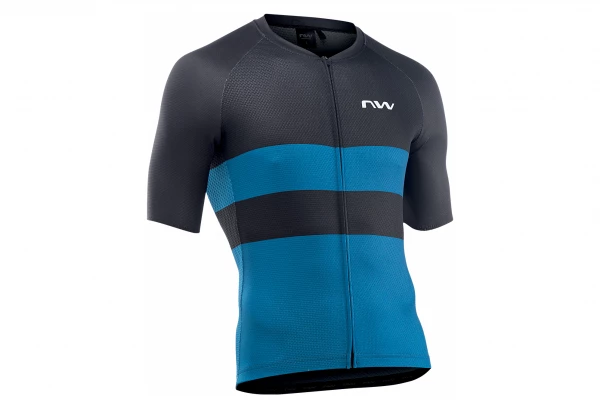 Maillot Manches Courtes Northwave Blade Air Noir/Bleu