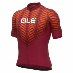 Maillot Manches Courtes Alé Thorn Bordeaux