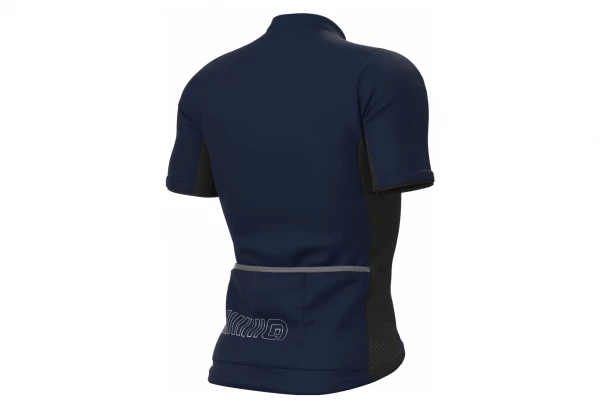 Maillot Manches Courtes Alé Color Block Navy Bleu – Image 2