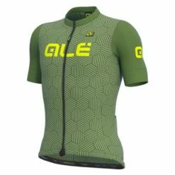 Maillot Manches Courtes Alé Cross Vert