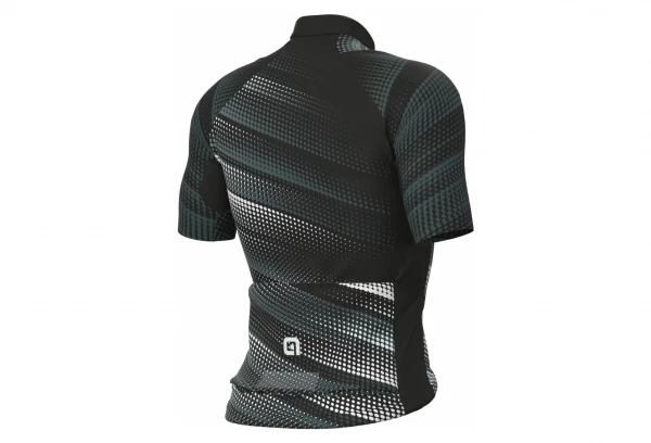 Maillot Manches Courtes Alé Green Speed Noir – Image 2