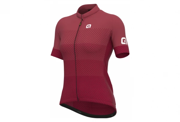 Maillot Manches Courtes Femme Alé Level Bordeaux