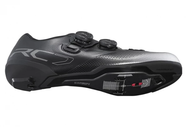 Paire De Chaussures Route Shimano RC702 Noir/Argent Noir / Argent – Image 4