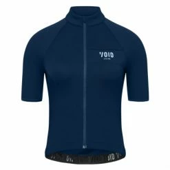 Maillot Manches Courtes Void Merinos Femme Bleu Marine