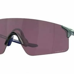 Lunettes Oakley Evzero Blades Matte Silver / Blue Colorshift / Prizm Road Black / OO9454-1938 Noir / Translucide