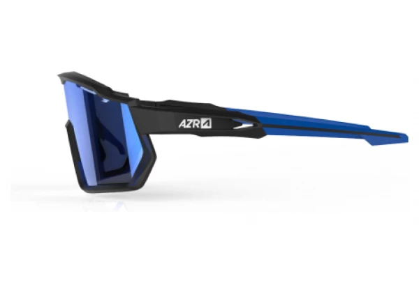 Coffret AZR Pro Race RX Noir Mate / Ecran Bleu + Ecran Incolore Blanc / Bleu – Image 4