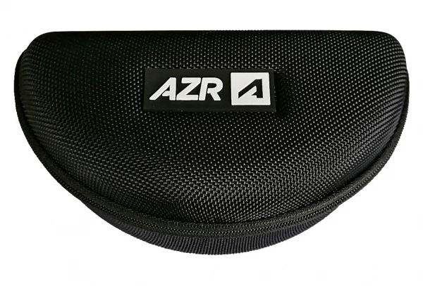 Coffret AZR Pro Race RX Noir Mate / Ecran Bleu + Ecran Incolore Blanc / Bleu – Image 9