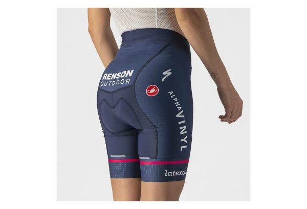 Cuissard Castelli Competizione Femme Bleu/Blanc – Image 3