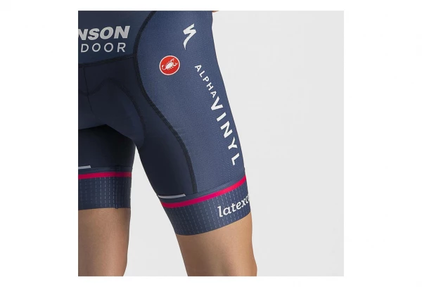 Cuissard Castelli Competizione Femme Bleu/Blanc – Image 4
