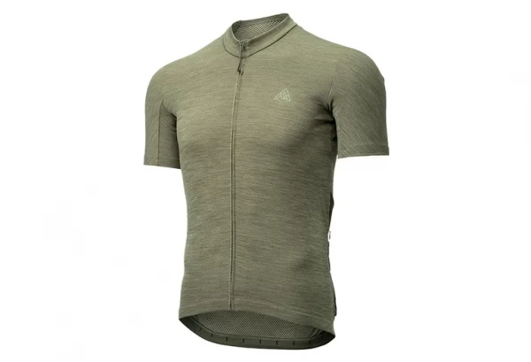 Maillot Manches Courtes 7Mesh Horizon Thyme Vert – Image 2