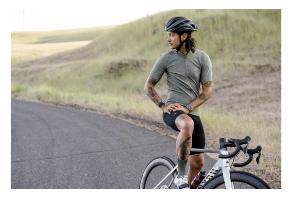 Maillot Manches Courtes 7Mesh Horizon Thyme Vert – Image 3