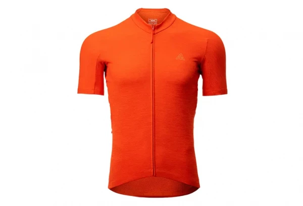 Maillot Manches Courtes 7Mesh Horizon Magma Orange