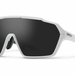 Lunettes Smith Shift MAG Blanc / ChromaPop Noir Noir / Rouge