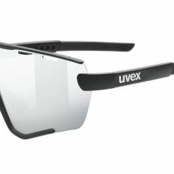 Lunettes Uvex Sportstyle 236 Noir / Argent Mat Blanc / Orange