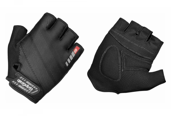 Paire De Gants Courts GripGrab Rouleur Noir Noir / Noir