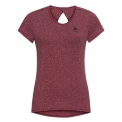 Maillot Manches Courtes Odlo Halden Linencool Rose Femme