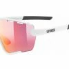 Lunettes De Sport Uvex Sportstyle 236 Blanc / Orange