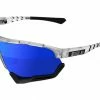 Lunettes SCICON Aerotech Glace Mate / Multimirror Bleu Noir / Marron