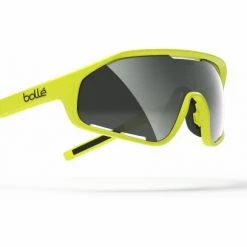 Lunettes De Soleil Bollé Shifter Acid Jaune Matte - Volt+ Gun Polarized Rose / Bleu