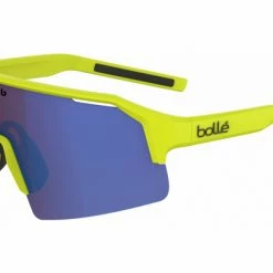 Lunettes De Soleil Bollé C-Shifter Acid Jaune Matte - Marron Bleu Noir / Noir
