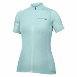 Maillot Manches Courtes Femme Endura Pro SL II Bleu Glacier