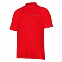 Maillot Manches Courtes Endura Xtract II Rouge