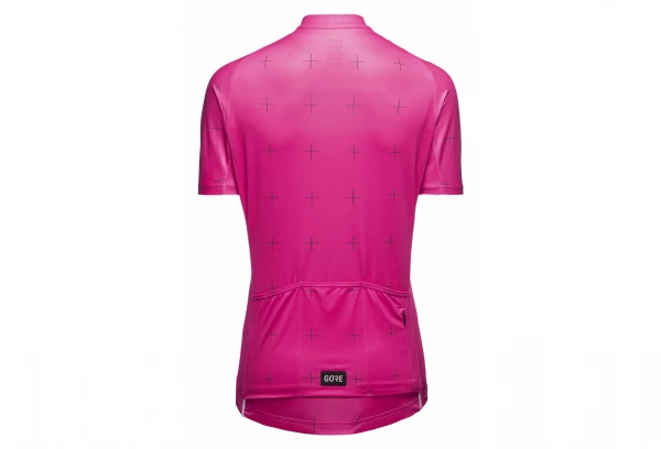 Maillot Manches Courtes Femme Gore Wear Daily Rose Noir – Image 2