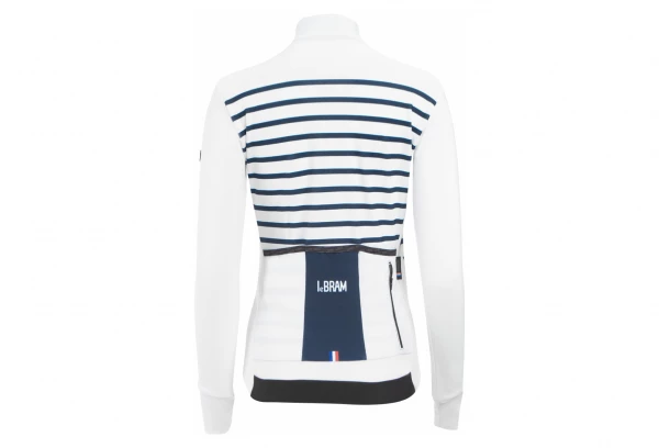 Maillot Manches Longues Femme LeBram Ventoux Blanc Coupe Ajustée â Image 3
