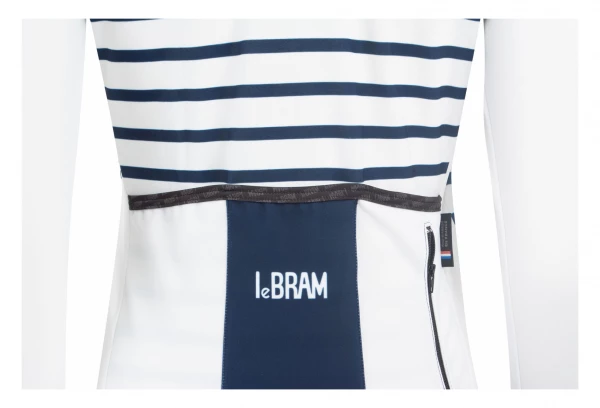 Maillot Manches Longues Femme LeBram Ventoux Blanc Coupe Ajustée â Image 5
