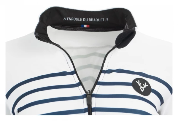 Maillot Manches Longues Femme LeBram Ventoux Blanc Coupe Ajustée â Image 6