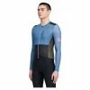 Maillot Manches Longues MAAP Voyage Pro Air Jersey Steel Bleu