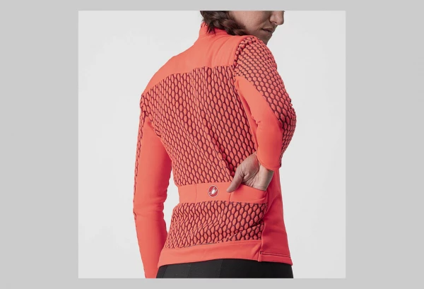 Maillot Manches Longues Femme Castelli Sfida 2 Rose / Bordeaux – Image 3